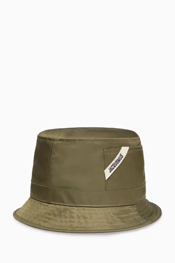 Le bob Ovalie Bucket Hat in Nylon