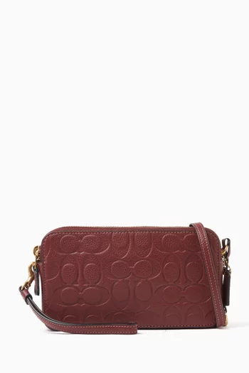Kira Crossbody Bag in Signature Leather