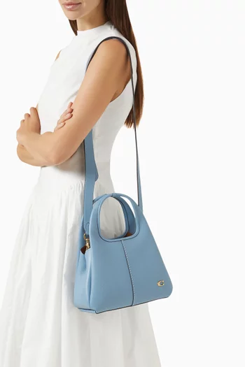Lana 23 Shoulder Bag in Pebble Leather