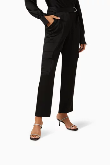 Siren Wrap-Around Mules in Leather