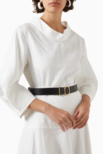 Cannolo Belt in Leather
