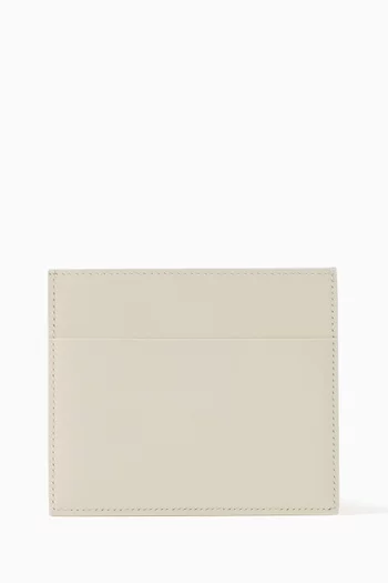 Vertical Card Holder in Calf Leather