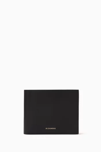Pocket Wallet in Calf Leather