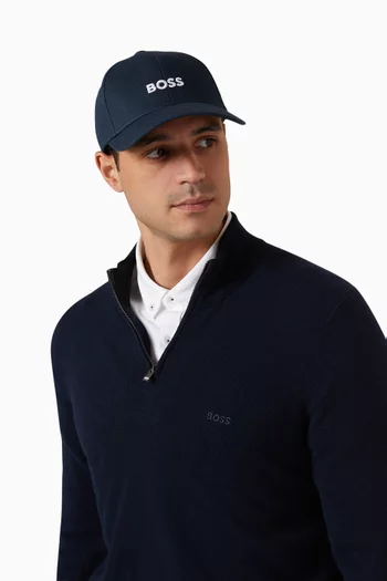 Zed Logo Cap in Cotton-twill