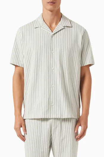 Cabana Stripe Shirt in Cotton