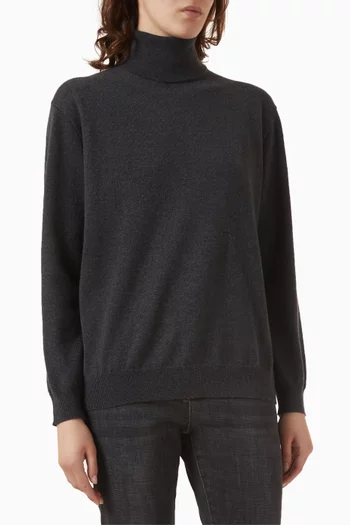 Turtleneck Sweater in Cashmere
