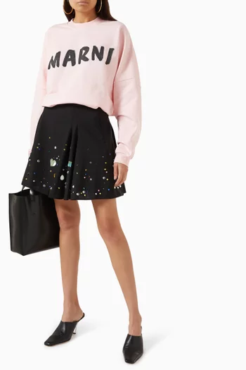 Logo Sweatshirt in Cotton