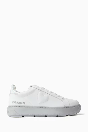 Love moschino discount shoes white