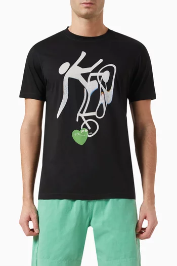 Heart Cycle T-shirt in Organic Cotton