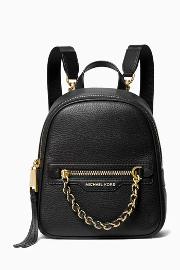 XS Elliot Backpack in Pebbled Leather
