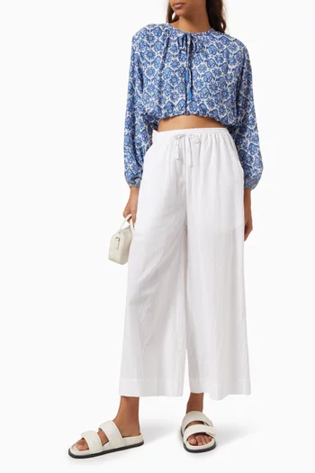 Amelia Top in Silk