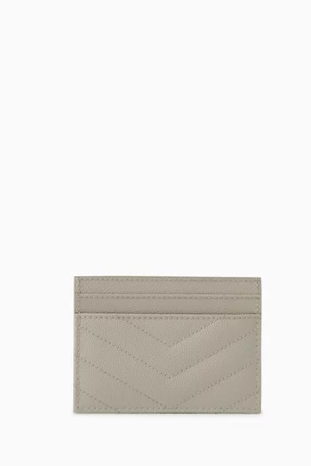 Cassandre Card Case in Matelassé Leather