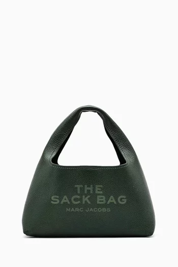 The Mini Sack Top-handle Bag in Leather