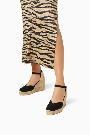 Chiarita 80 Espadrille Wedges in Canvas