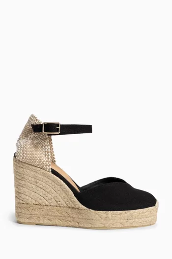 Chiarita 80 Espadrille Wedges in Canvas