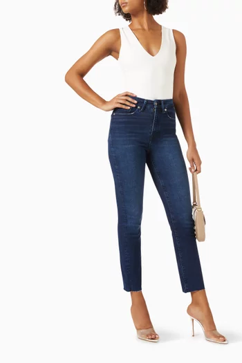 Deep V Tank Bodysuit in Scuba