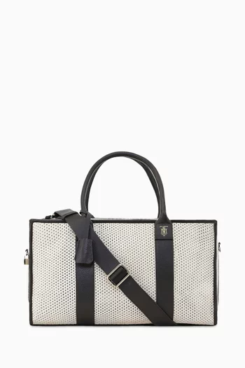 Medium Elektra Bag in Calf Leather & Cotton