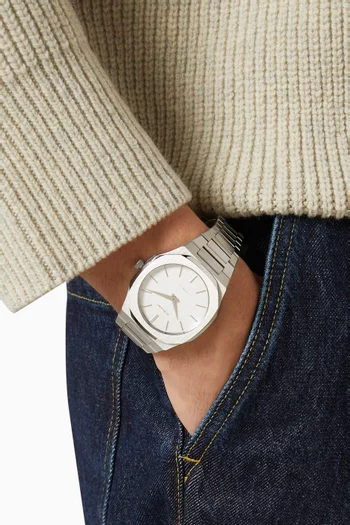 Ultra Thin Quartz Watch, 40mm