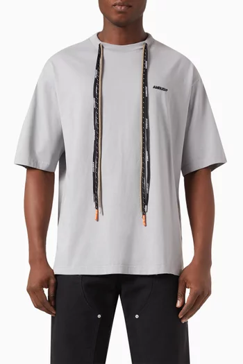 Multicord T-shirt in Cotton-jersey