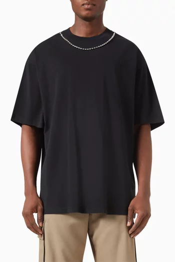 Ball Chain T-shirt in Cotton-jersey