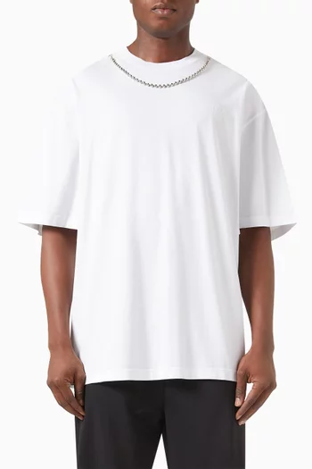 Ball Chain T-shirt in Cotton-jersey