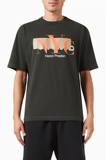NYC Censored T-shirt in Cotton