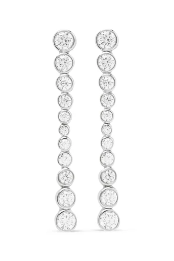 Minimalistic Drop Earrings in Sterling Silver