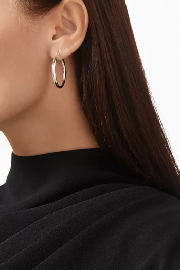 Classic Hoop Earrings in 925 sterling silver