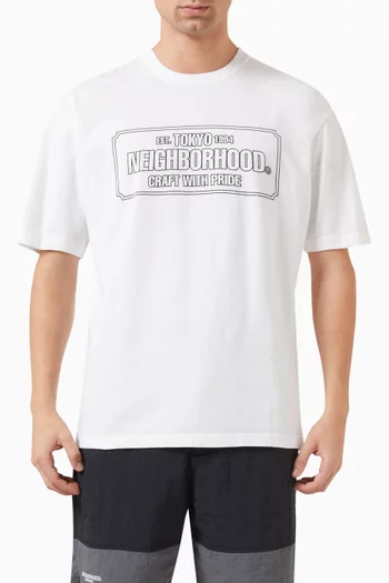 NH Logo T-shirt in Cotton-jersey