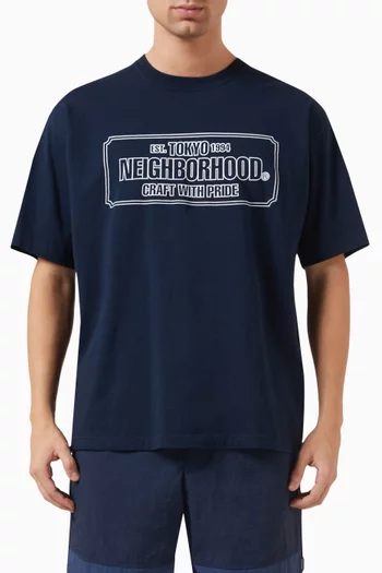 NH Logo T-shirt in Cotton-jersey