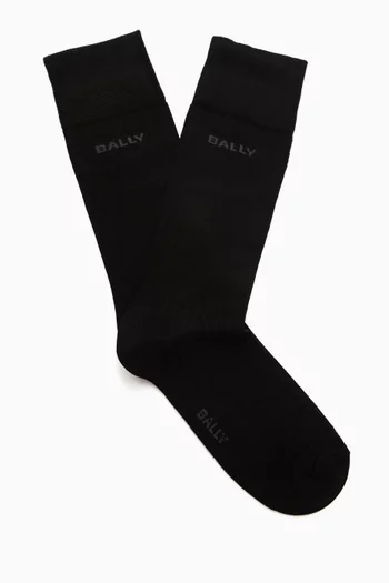Logo Socks in Cotton