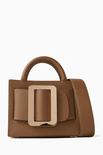 Boyy Bobby 18 Color-block Leather Bag in Brown