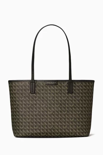 Small Ever-ready Tote Bag in Coated-canvas