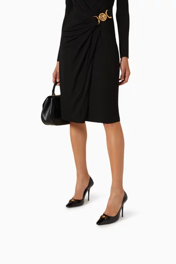 La Medusa 105 Pumps in Patent Leather