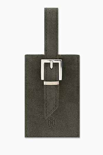 Luggage Tag in Suede