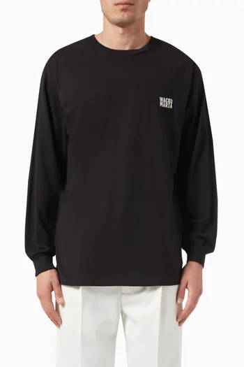Tim Lehi Logo Long-sleeve T-shirt in Cotton
