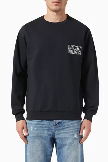 Logo-print Sweatshirt in Cotton