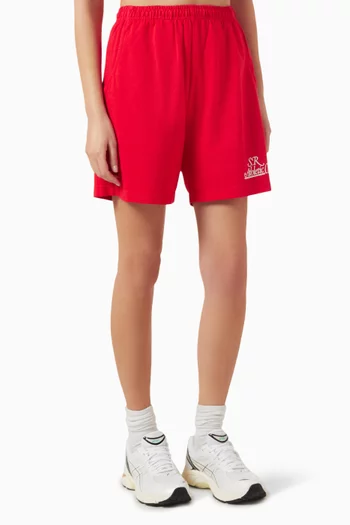Prep Gym Shorts in Cotton Jersey