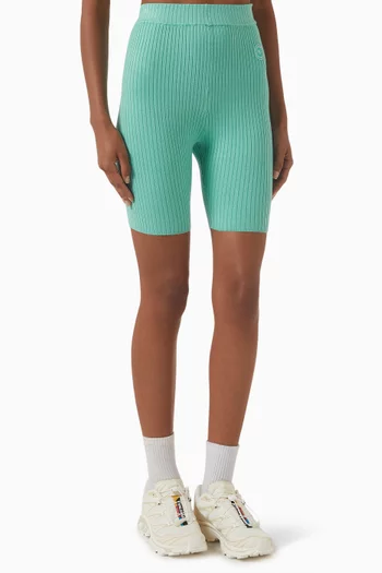 SRHWC Ribbed Biker Shorts in Viscose