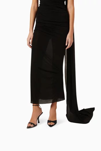 Ester 95 Mismatch Sandals in Nappa & Satin