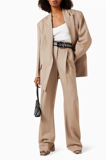 Gary Oversized Pants in Wool