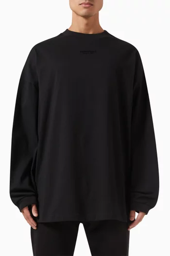 Essentials Long-sleeve T-shirt in Cotton-jersey