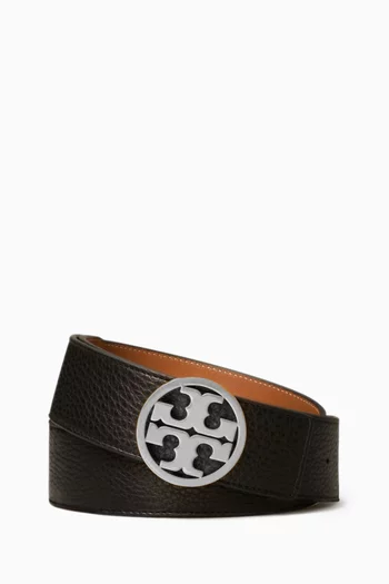 Reversible Miller Belt in Leather