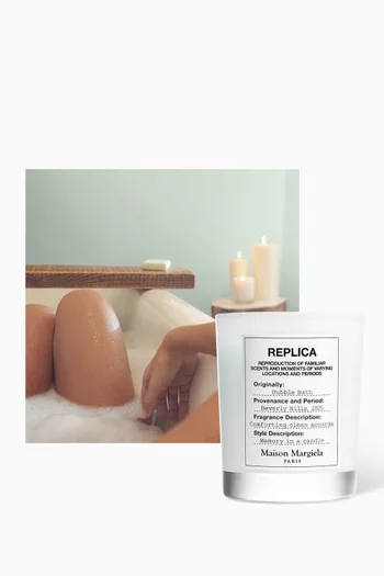 Replica Bubble Bath scented candle, 165g