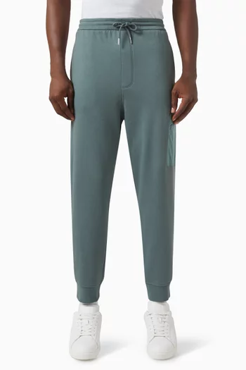 Zip-pocket Sweatpants in Cotton