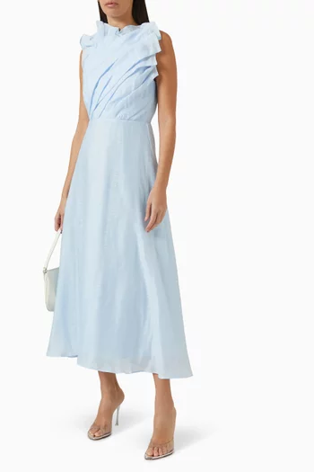 Genesis One-shoulder Midi Dress