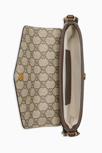 Mini Ophidia Bag in GG Supreme Canvas