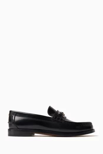Loafers in Horsebit Leather