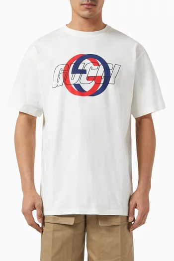 Logo T-shirt in Cotton Jersey