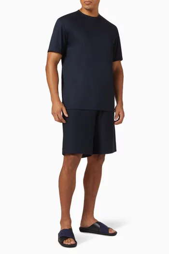 T-shirt in Cotton Interlock